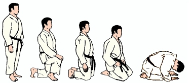 JUDO - Les saluts